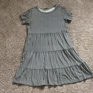 LOFT Gingham Dress with Pockets